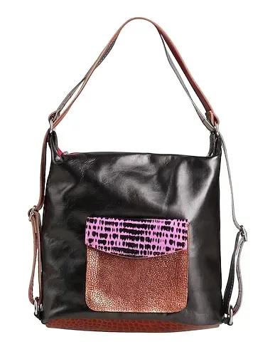 Black Leather Handbag