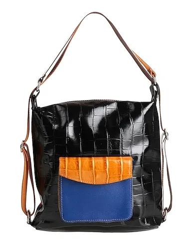 Black Leather Handbag