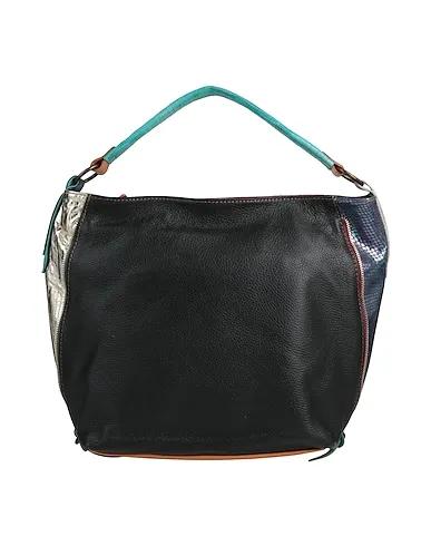 Black Leather Handbag