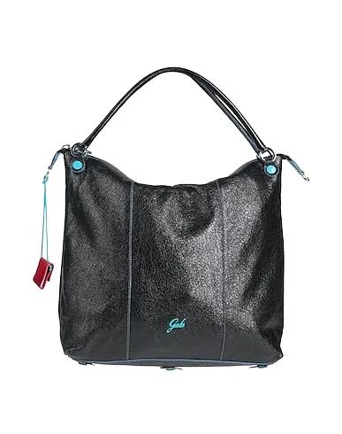 Black Leather Handbag