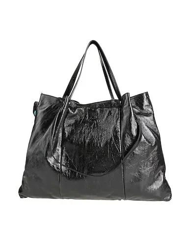 Black Leather Handbag