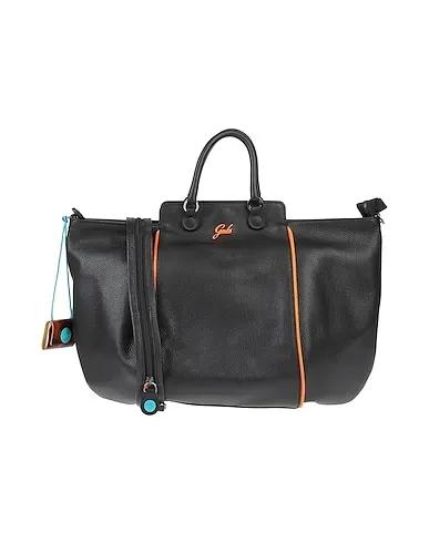 Black Leather Handbag