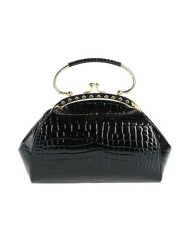 Black Leather Handbag