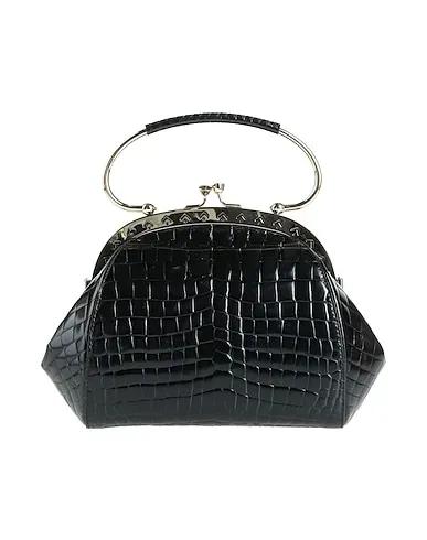 Black Leather Handbag