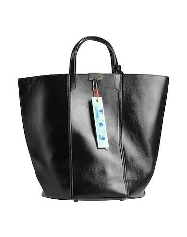 Black Leather Handbag