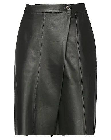 Black Leather Leather pant