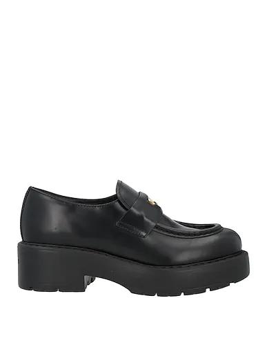 Black Leather Loafers