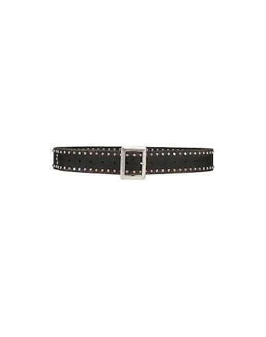 Black Leather Regular belt