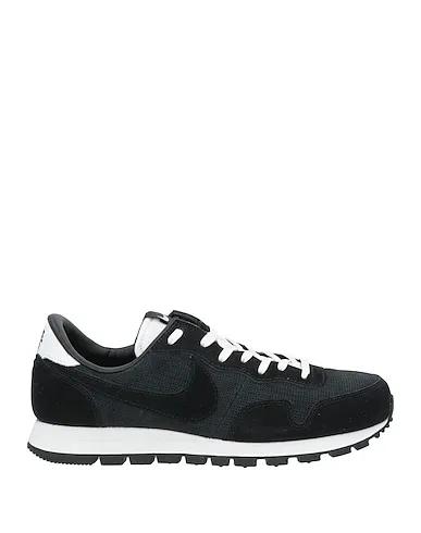 Black Leather Sneakers