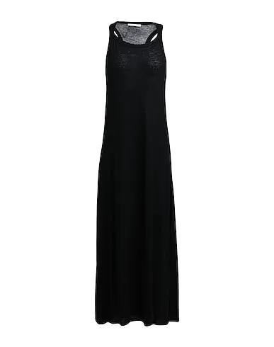 Black Long dress AMBER TENCEL LINEN SJ SINGLET MAXI DRESS
