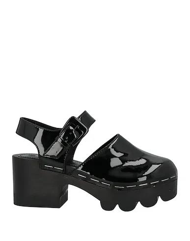Black Mules and clogs