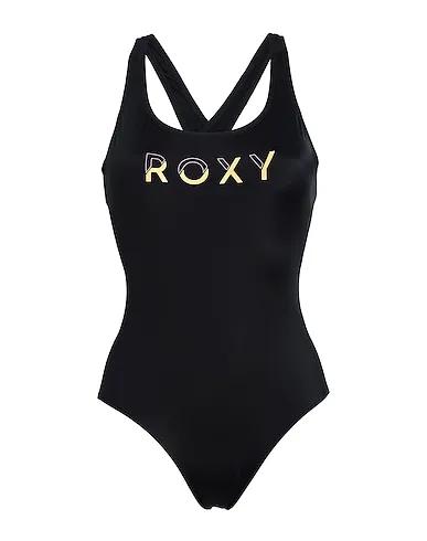 Black One-piece swimsuits RX Costume intero Roxy Active Sd Basic 1 Pce
