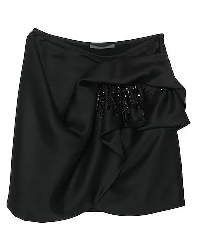 Black Organza Mini skirt