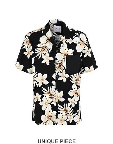 Black Patterned shirt VINTAGE HAWAIIAN SHIRT - 2000’S
