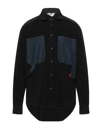 Black Pile Patterned shirt