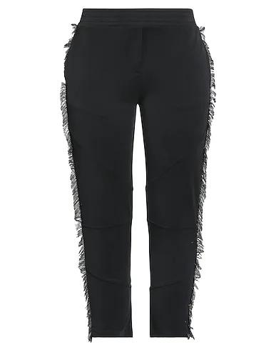 Black Piqué Casual pants