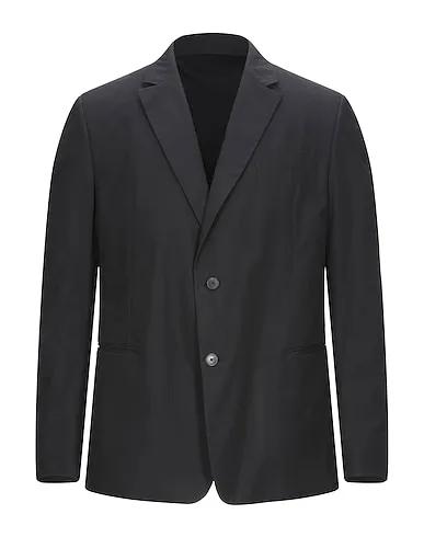 Black Plain weave Blazer