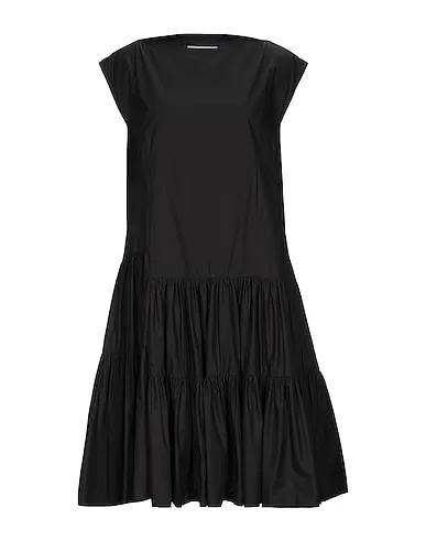 Black Poplin Short dress