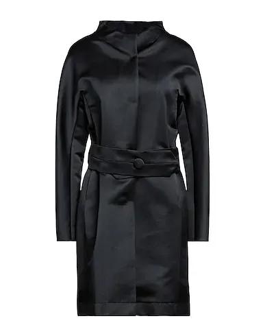 Black Satin Full-length jacket