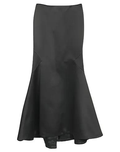 Black Satin Maxi Skirts