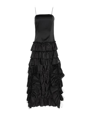 Black Satin Short dress