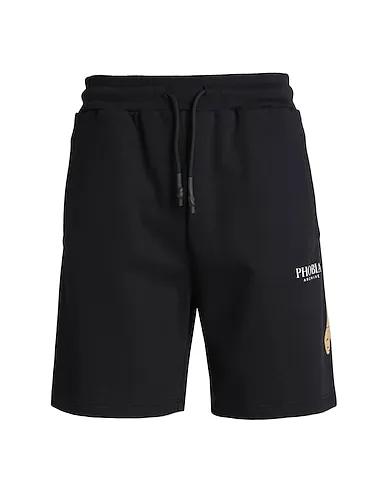 Black Shorts & Bermuda SHORTS WITH BEIGE SKELETON
