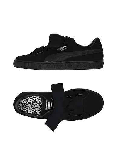 Black Sneakers Suede Heart EP Wn's
