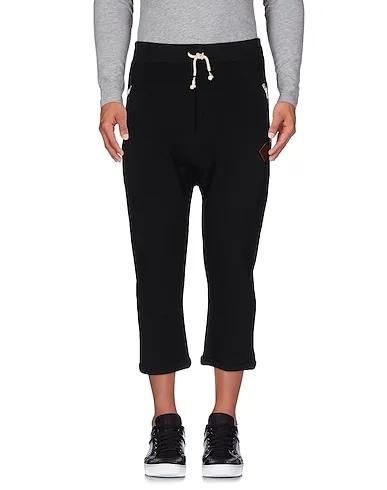 Black Sweatshirt Cropped pants & culottes