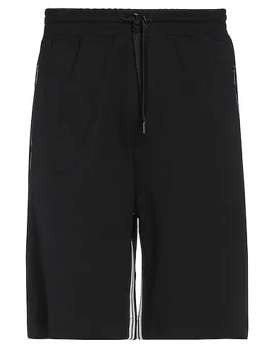 Black Sweatshirt Shorts & Bermuda