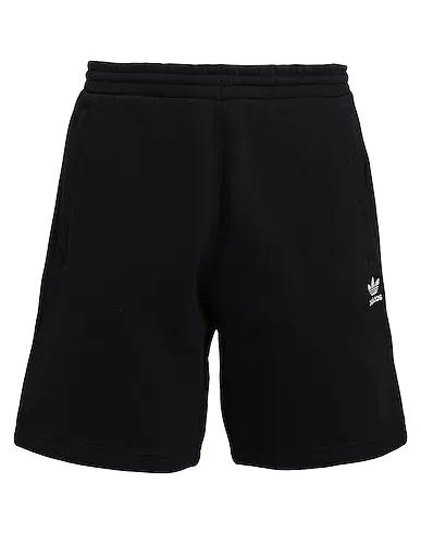Black Sweatshirt Shorts & Bermuda TREFOIL ESSENTIALS SHORTS

