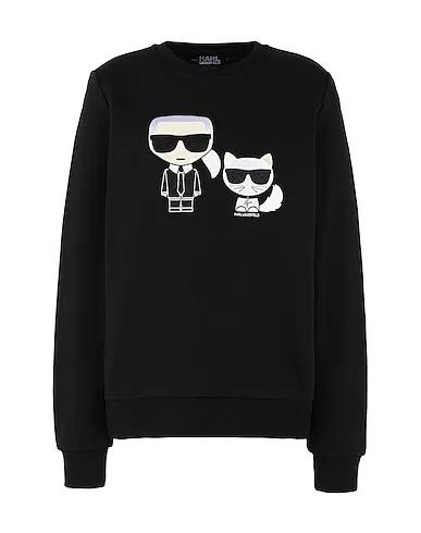 Black Sweatshirt Sweatshirt IKONIK KARL &CHOUPETTE SWEAT
