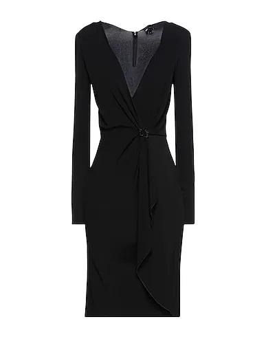 Black Synthetic fabric Elegant dress