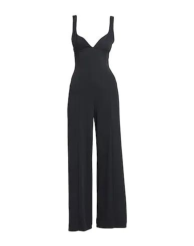 Black Synthetic fabric Jumpsuit/one piece