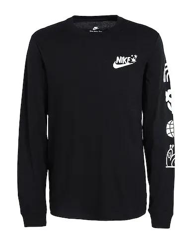 Black T-shirt Nike Sportswear Men's Long-Sleeve T-Shirt
