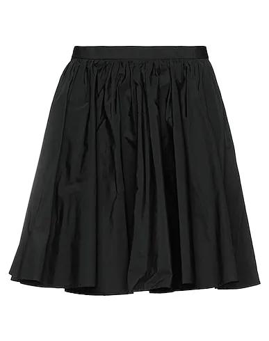 Black Taffeta Mini skirt