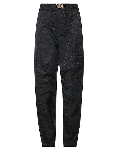 Black Techno fabric Casual pants