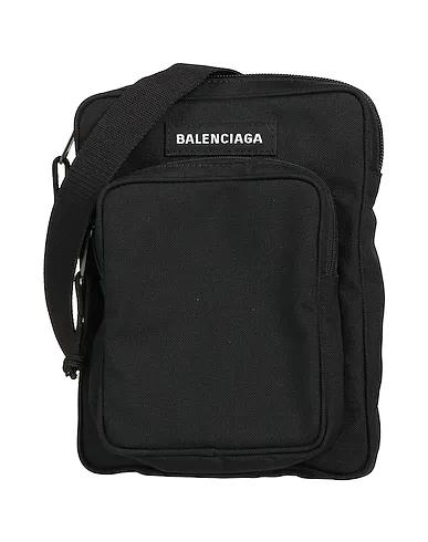 Black Techno fabric Cross-body bags