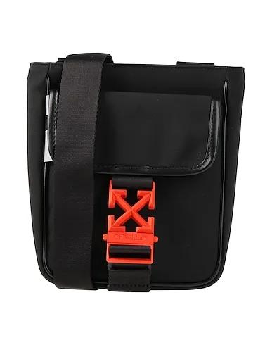 Black Techno fabric Cross-body bags