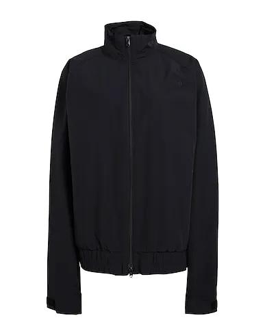 Black Techno fabric Jacket M HARRINGTON JKT 
