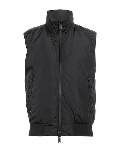 Black Techno fabric Shell  jacket