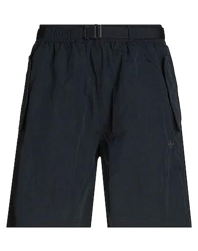 Black Techno fabric Shorts & Bermuda ADV UF SHORT
