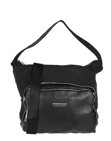 Black Techno fabric Shoulder bag