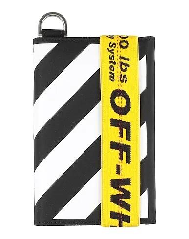 Black Techno fabric Wallet