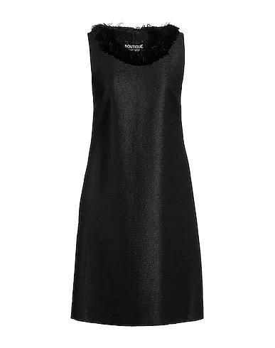 Black Tweed Midi dress