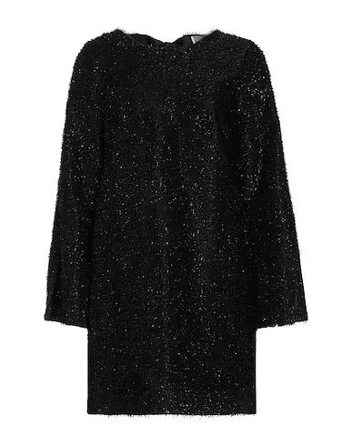 Black Velour Sequin dress