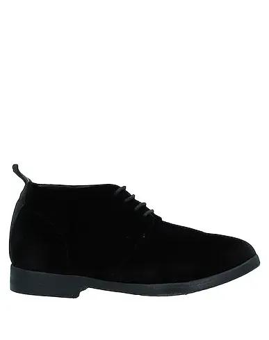 Black Velvet Ankle boot