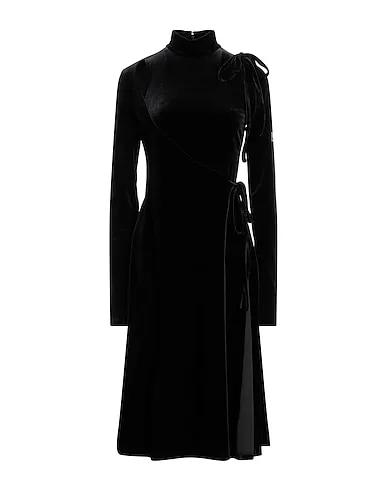Black Velvet Midi dress