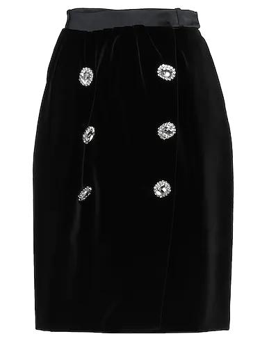Black Velvet Mini skirt