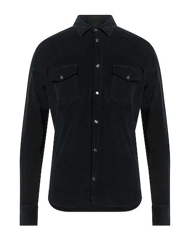 Black Velvet Solid color shirt