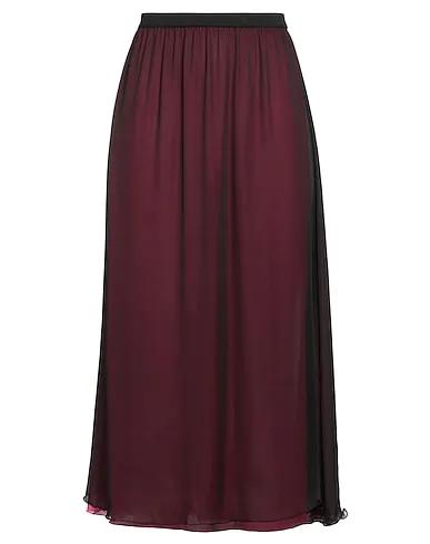 Black Voile Maxi Skirts